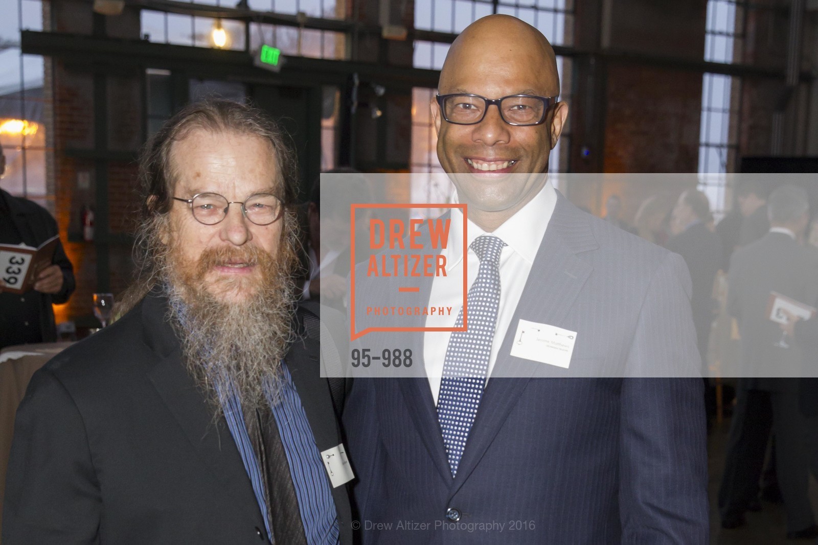 John Meyer, Jerome Matthews, Crowden Music Center Gala: Keys to Crowden, The Craneway Pavilion. 1414 Harbour Way S, March 5th, 2016, Photo #95-988 John Meyer, Jerome Matthews, Photo #95-988