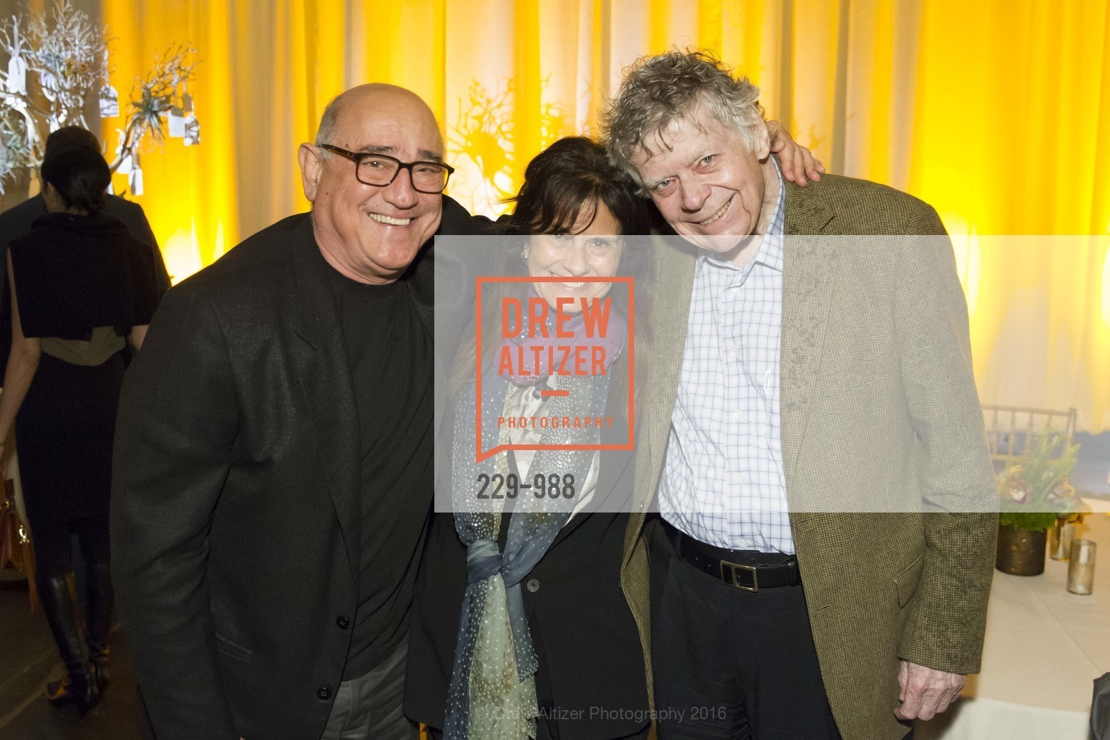 Alex Pines, Ditsa Pines, Gordon P. Getty, Crowden Music Center Gala: Keys to Crowden, The Craneway Pavilion. 1414 Harbour Way S, March 5th, 2016, Photo #229-988 Alex Pines, Ditsa Pines, Gordon P. Getty, Photo #229-988