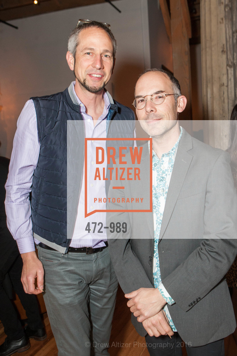 Daniel Krivens, Cesar Rubio, Veranda's THE ROMANCE OF FLOWERS Book Signing hosted by Ken Fulk at The Magic Factory, Ken Fulk Magic Factory, Ken Fulk Magic Factory. San Francisco, February 25th, 2016, Photo #472-989 Daniel Krivens, Cesar Rubio, Photo #472-989
