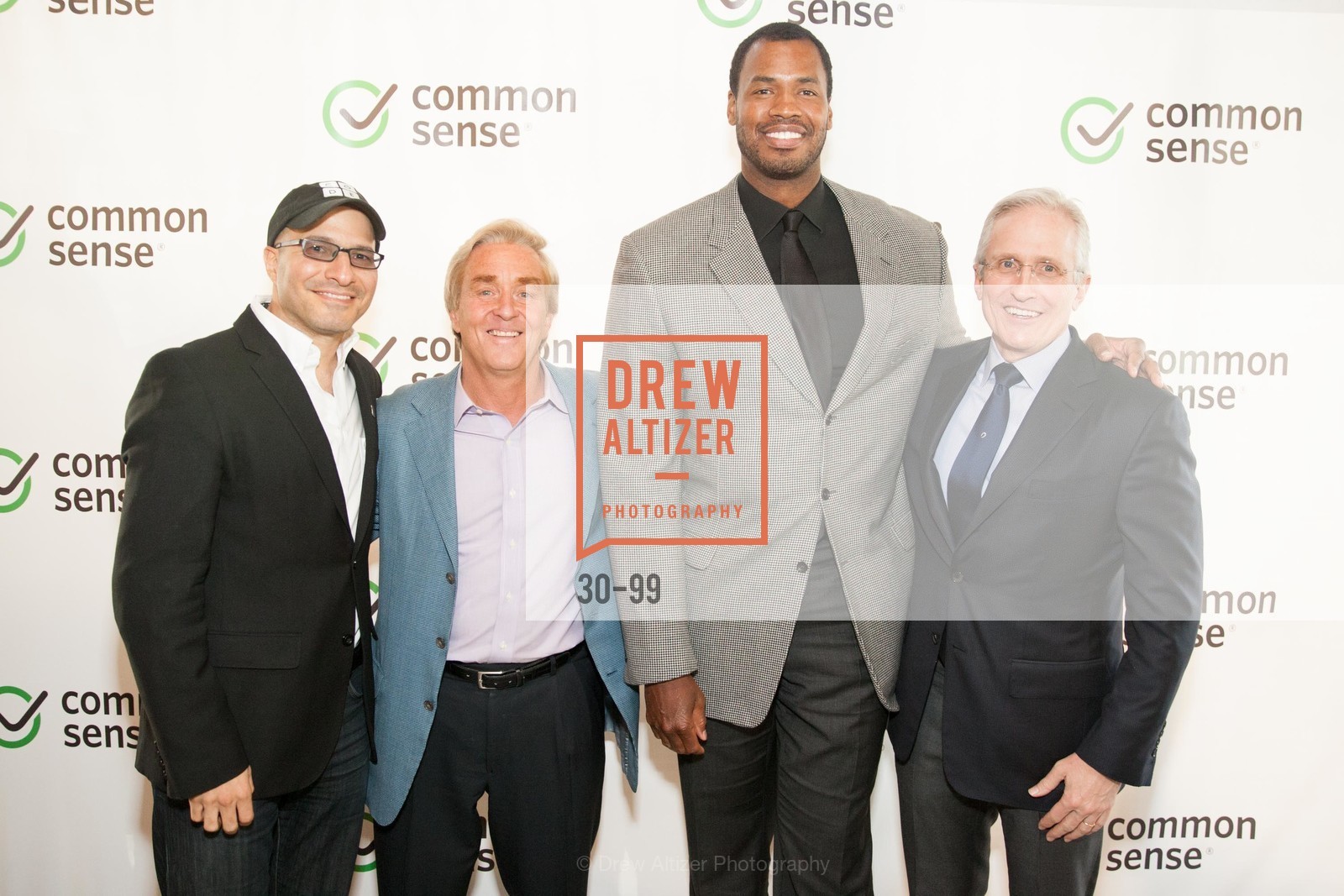 Hadi Partovi, Jim Steyer, Jason Collins, James Coulter, Common Sense Media Awards 2015, SF Jazz. 201 Franklin St, May 13th, 2015,Drew Altizer, Drew Altizer Photography, full-service agency, private events, San Francisco photographer, photographer california
