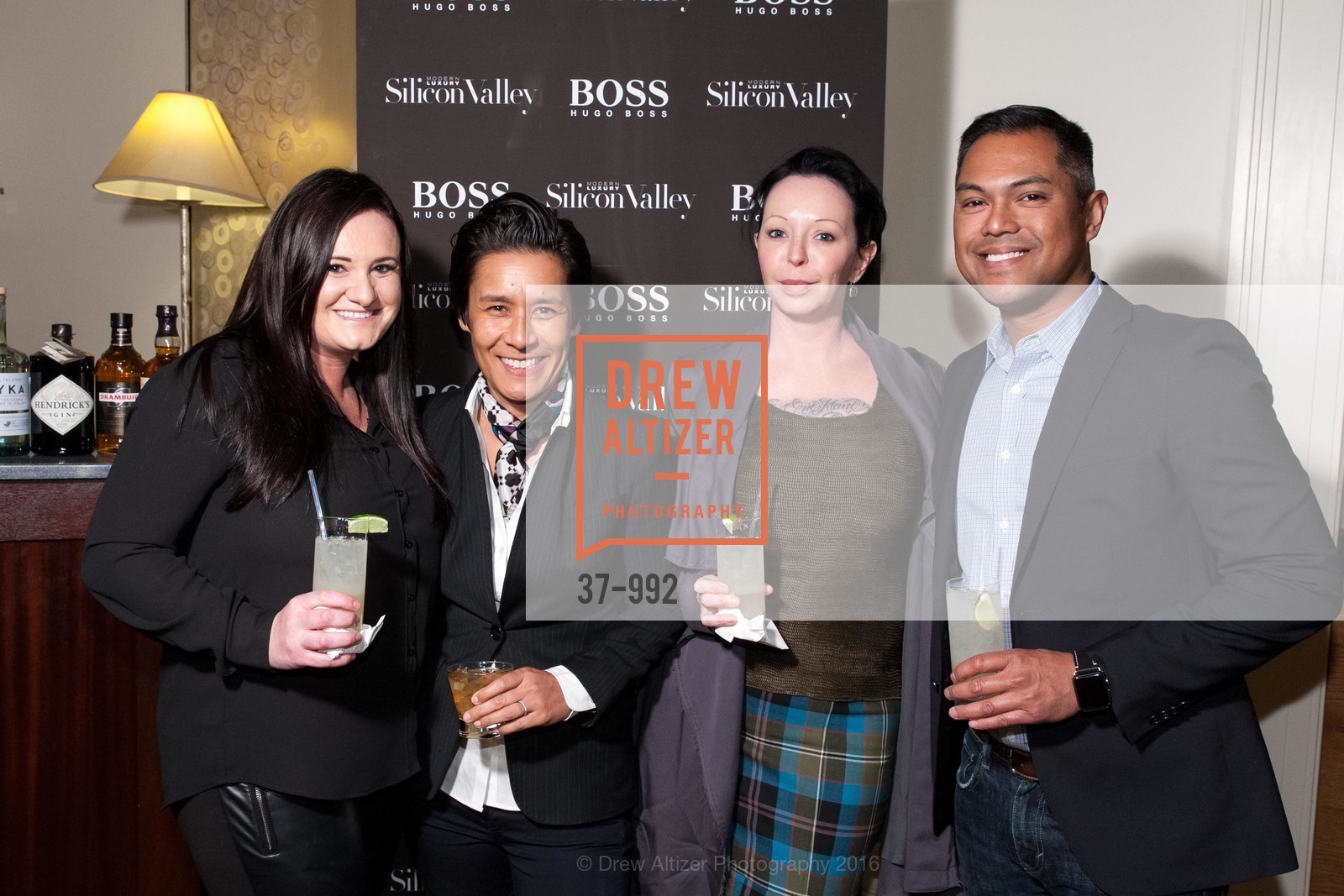 Carlee Pidge, Lisa Pidge, Heidi Minx, Eric Salas, Modern Luxury Silicon Valley Magazine Launch Party, Rosewood Sand Hill, March 2nd, 2016, Photo #37-992 Carlee Pidge, Lisa Pidge, Heidi Minx, Eric Salas, Photo #37-992