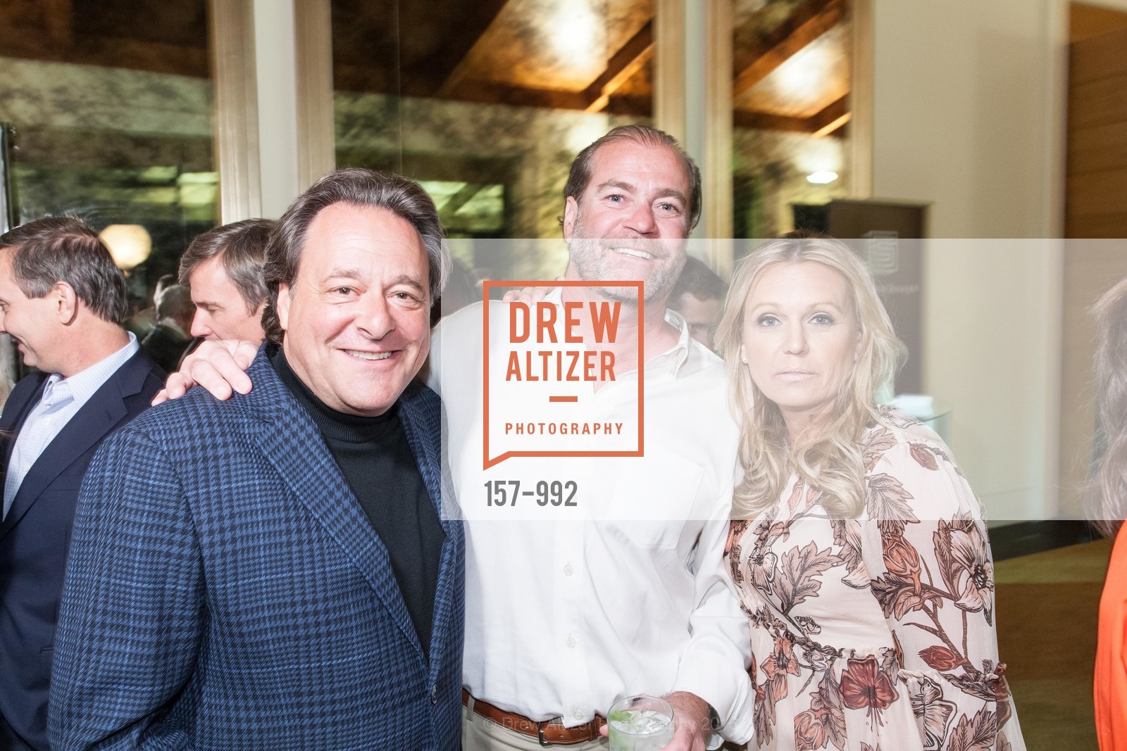 Stephen Silver, Tom Newton, Lisa Newton, Modern Luxury Silicon Valley Magazine Launch Party, Rosewood Sand Hill, March 2nd, 2016, Photo #157-992 Stephen Silver, Tom Newton, Lisa Newton, Photo #157-992