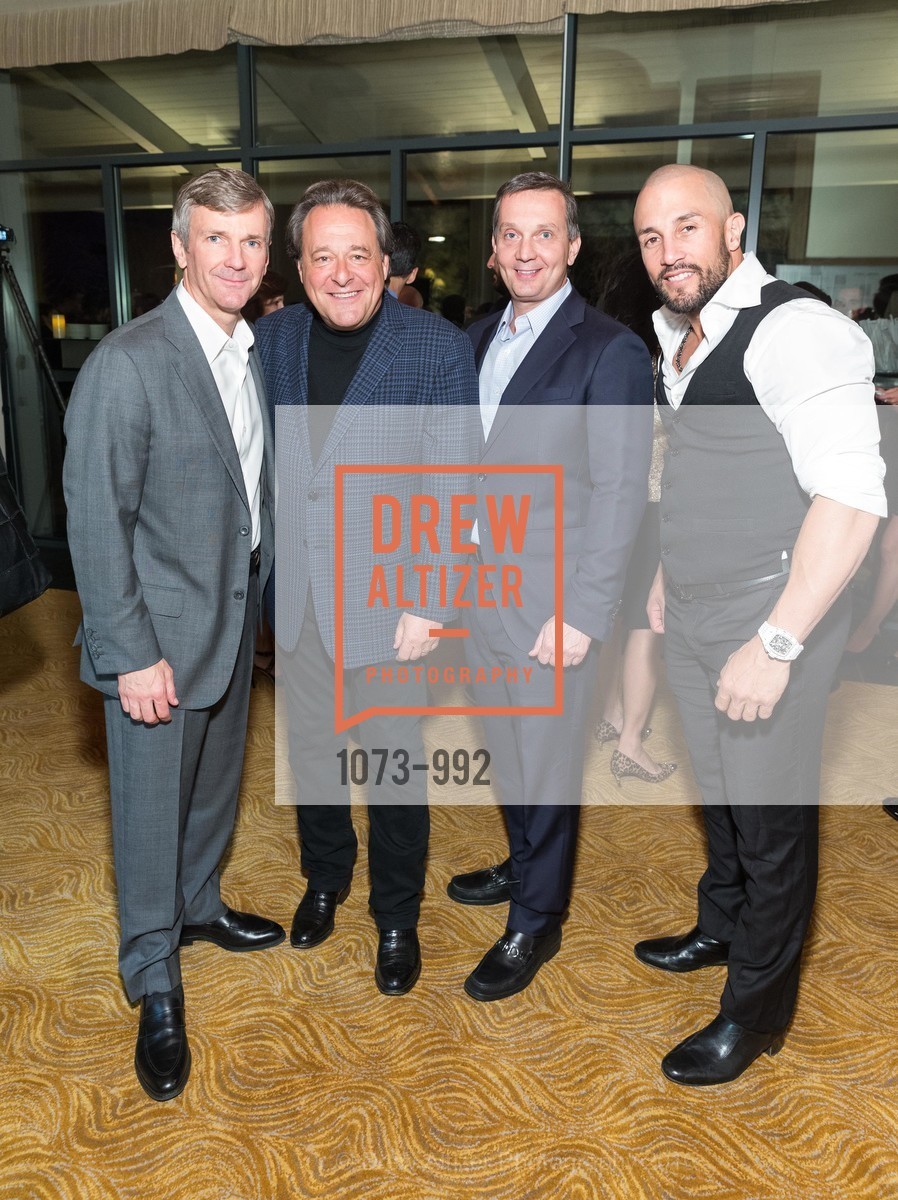 John Dickey, Stephen Silver, Michael Dickey, Andres Torres, Modern Luxury Silicon Valley Magazine Launch Party, Rosewood Sand Hill, March 2nd, 2016, Photo #1073-992 John Dickey, Stephen Silver, Michael Dickey, Andres Torres, Photo #1073-992