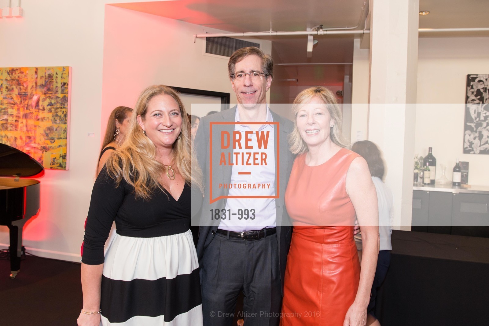 Sheyna Daniels, Blake Grossman, Janet Lamkin, American Heart Association's 2016 Celebrating With Heart, Terra Gallery. 511 Harrison St, March 3rd, 2016, Photo #1831-993 Sheyna Daniels, Blake Grossman, Janet Lamkin, Photo #1831-993