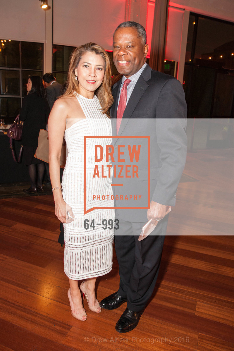 GIselle Robinson, Darryl Robinson, American Heart Association's 2016 Celebrating With Heart, Terra Gallery. 511 Harrison St, March 3rd, 2016, Photo #64-993 GIselle Robinson, Darryl Robinson, Photo #64-993