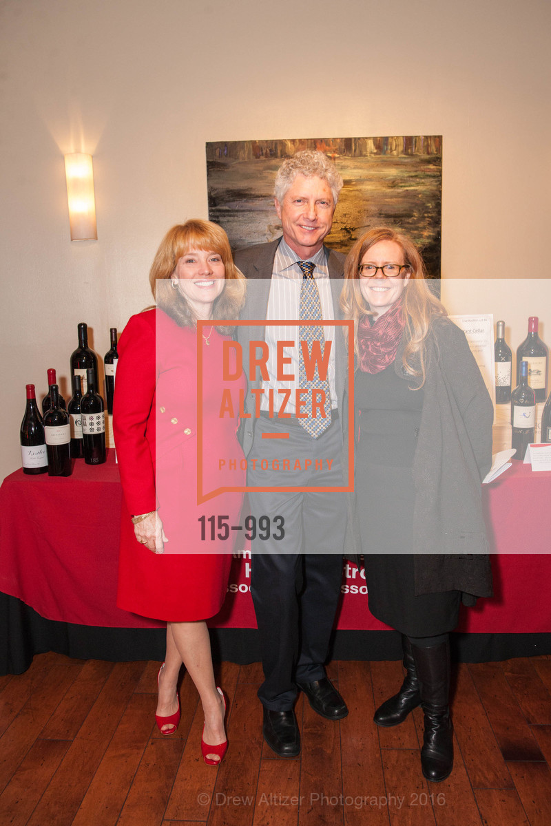 Laura Pedersen, Jes Pedersen, Jessica Bier, American Heart Association's 2016 Celebrating With Heart, Terra Gallery. 511 Harrison St, March 3rd, 2016, Photo #115-993 Laura Pedersen, Jes Pedersen, Jessica Bier, Photo #115-993