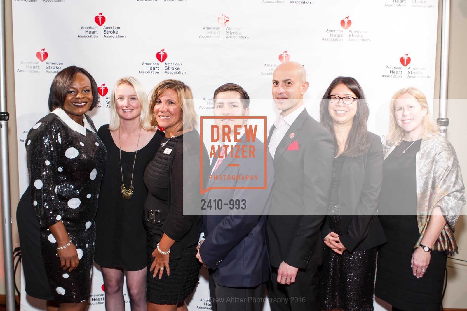 Michelle Albert, Maria Olson, Yerem Yeghiazarians, Chris Tsakalakis, Lynn Sterrett, American Heart Association's 2016 Celebrating With Heart, Terra Gallery. 511 Harrison St, March 3rd, 2016, Photo #2410-993 Michelle Albert, Maria Olson, Yerem Yeghiazarians, Chris Tsakalakis, Lynn Sterrett, Photo #2410-993
