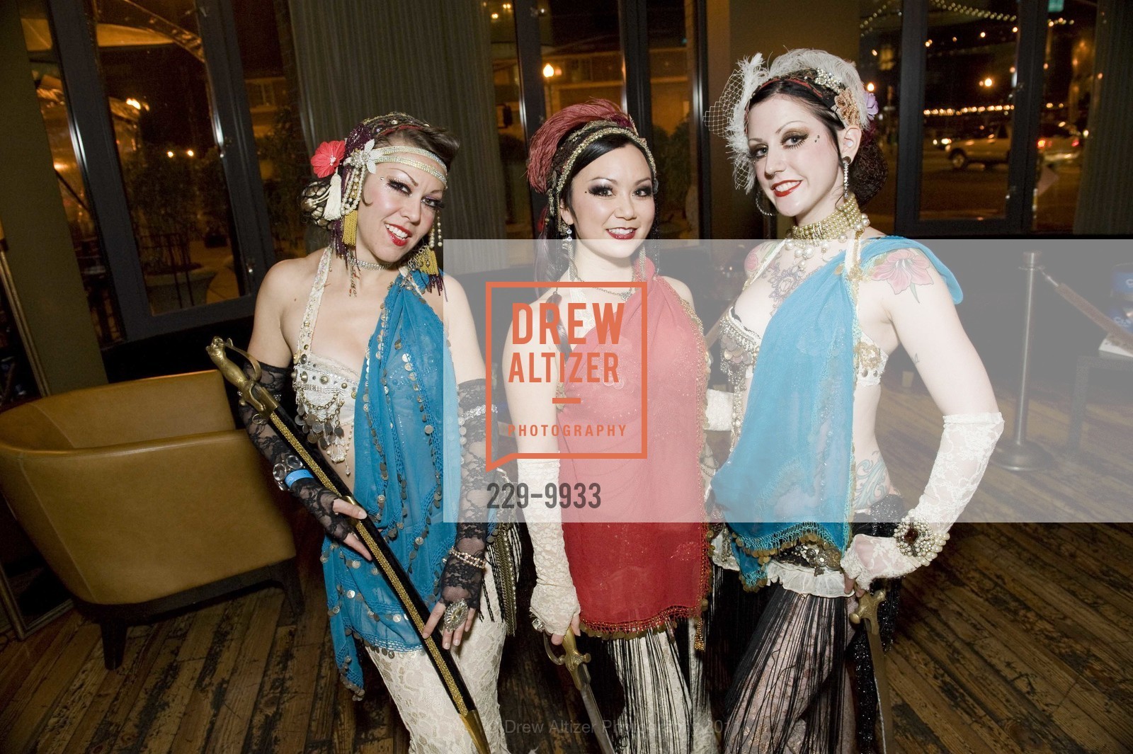 Wendy Golden, Sarah Mockus, Ashley Blair, VINTAGE415 Presents a Casablanca NYE, US, December 31st, 2011, Photo #229-9933 Wendy Golden, Sarah Mockus, Ashley Blair, Photo #229-9933