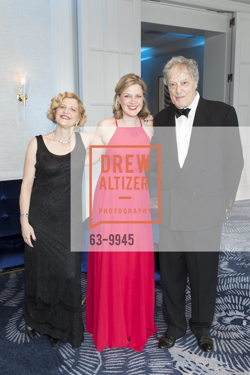 Carey Perloff, Alexandra Perloff-Giles, Tom Stoppard, A.C.T. Celebrates Carey! 2018, Four Seasons Hotel. 757 Market St, San Francisco, CA 94103, April 7th, 2018, Photo #63-9945 Carey Perloff, Alexandra Perloff-Giles, Tom Stoppard, Photo #63-9945