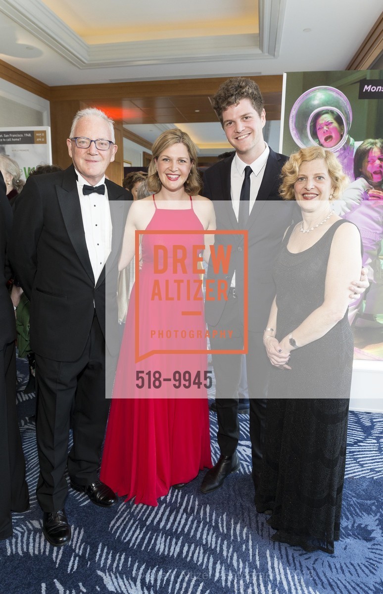 Anthony Giles, Alexandra Perloff-Giles, Nick Perloff-Giles, Carey Perloff, A.C.T. Celebrates Carey! 2018, Four Seasons Hotel. 757 Market St, San Francisco, CA 94103, April 7th, 2018, Photo #518-9945 Anthony Giles, Alexandra Perloff-Giles, Nick Perloff-Giles, Carey Perloff, Photo #518-9945