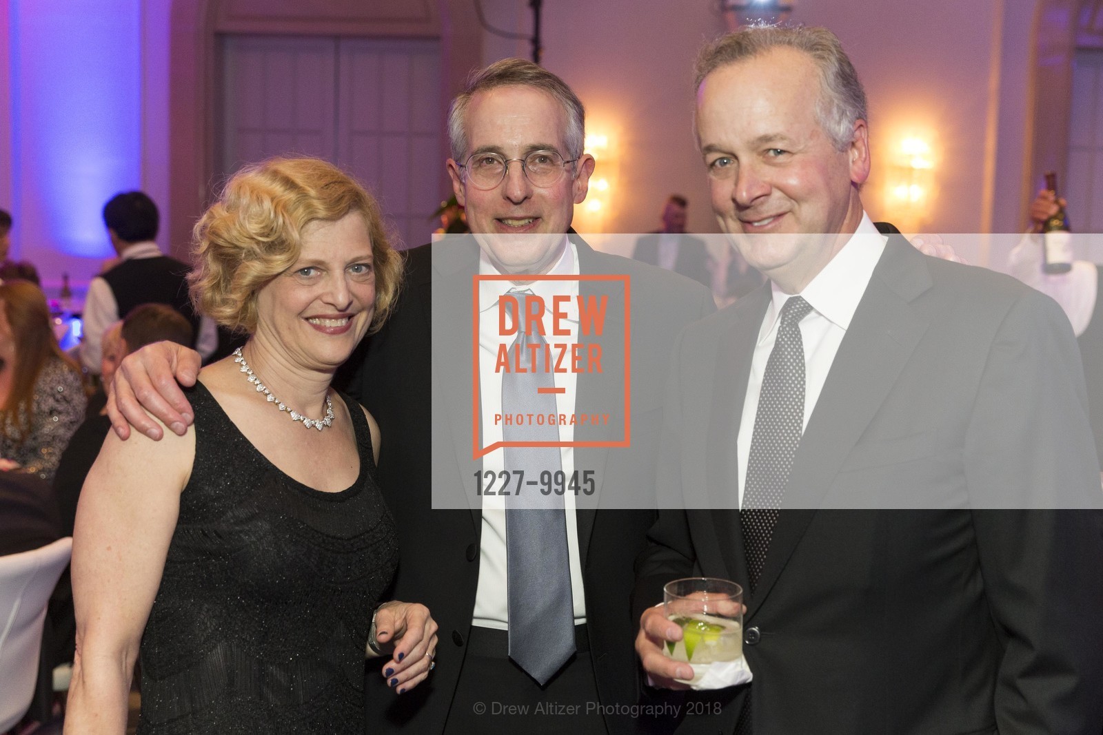 Carey Perloff, James Schnair, Michael Duncan, A.C.T. Celebrates Carey! 2018, Four Seasons Hotel. 757 Market St, San Francisco, CA 94103, April 7th, 2018, Photo #1227-9945 Carey Perloff, James Schnair, Michael Duncan, Photo #1227-9945