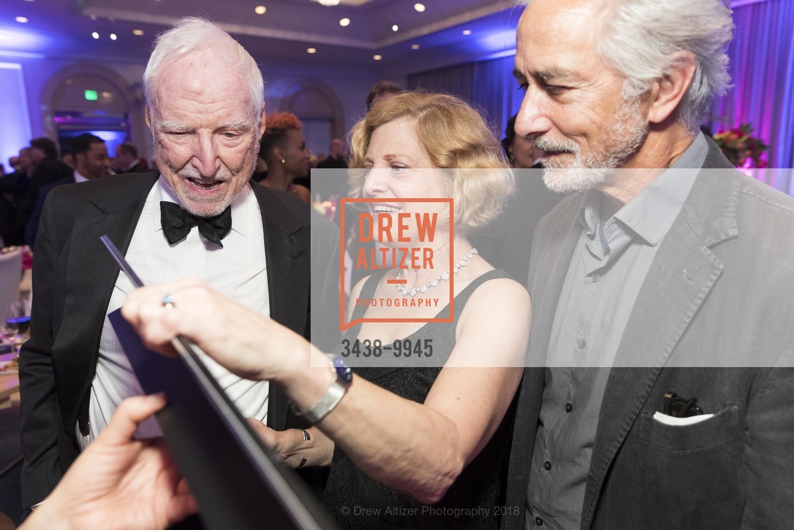 James Hormel, Carey Perloff, David Strathairn, A.C.T. Celebrates Carey! 2018, Four Seasons Hotel. 757 Market St, San Francisco, CA 94103, April 7th, 2018, Photo #3438-9945 James Hormel, Carey Perloff, David Strathairn, Photo #3438-9945