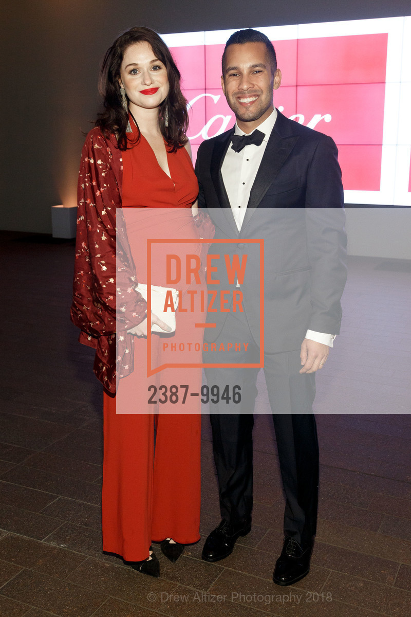 Laura Moody, Sean Moody, Mid-Winter Gala 2018 Sponsored by CARTIER, de Young Museum. 50 Hagiwara Tea Garden Dr, San Francisco, CA 94118, April 6th, 2018, Photo #2387-9946 Laura Moody, Sean Moody, Photo #2387-9946
