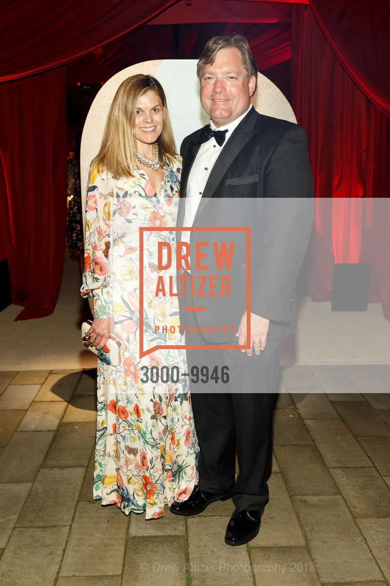 Annie Robinson Woods, Monty Woods, Mid-Winter Gala 2018 Sponsored by CARTIER, de Young Museum. 50 Hagiwara Tea Garden Dr, San Francisco, CA 94118, April 6th, 2018, Photo #3000-9946 Annie Robinson Woods, Monty Woods, Photo #3000-9946