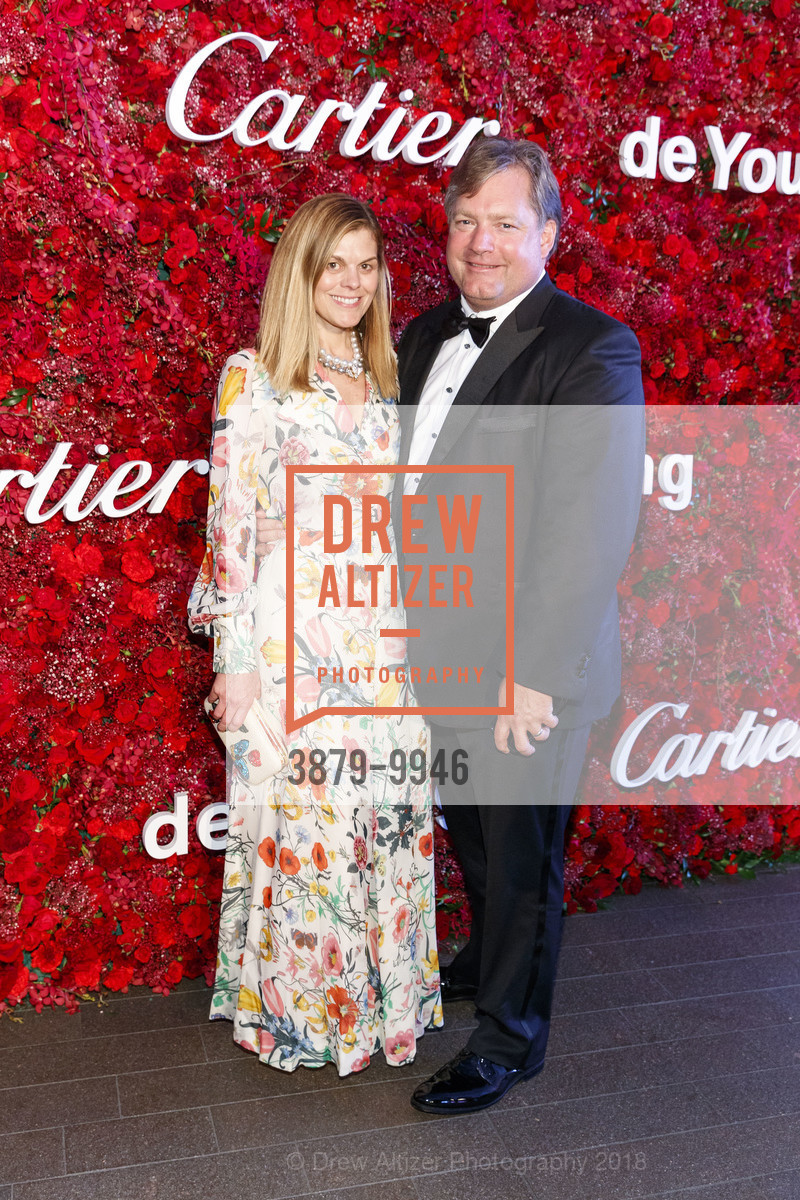 Annie Woods, Monty Woods, Mid-Winter Gala 2018 Sponsored by CARTIER, de Young Museum. 50 Hagiwara Tea Garden Dr, San Francisco, CA 94118, April 6th, 2018, Photo #3879-9946 Annie Woods, Monty Woods, Photo #3879-9946