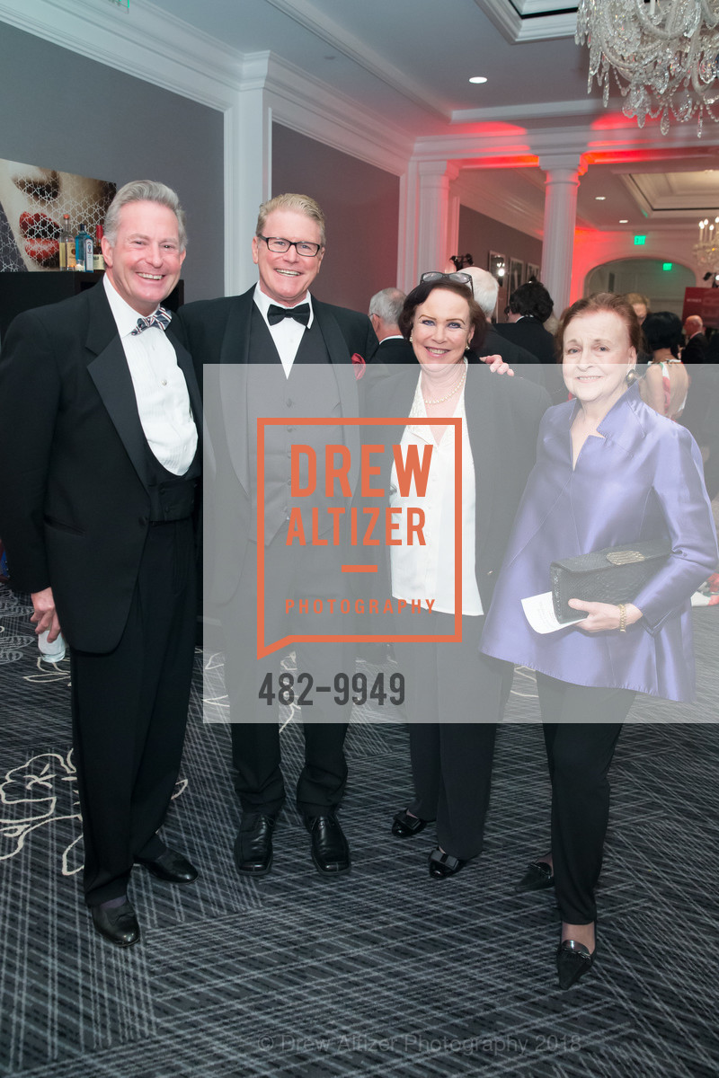 Jim Noe, Steven Franceschi, Pamela Lawder, Blanche Streeter, Merola Spring Benefit "Evening of Mystery", Ritz Carlton, San Francisco. 600 Stockton Street, San Francisco, CA 94108, April 7th, 2018, Photo #482-9949 Jim Noe, Steven Franceschi, Pamela Lawder, Blanche Streeter, Photo #482-9949