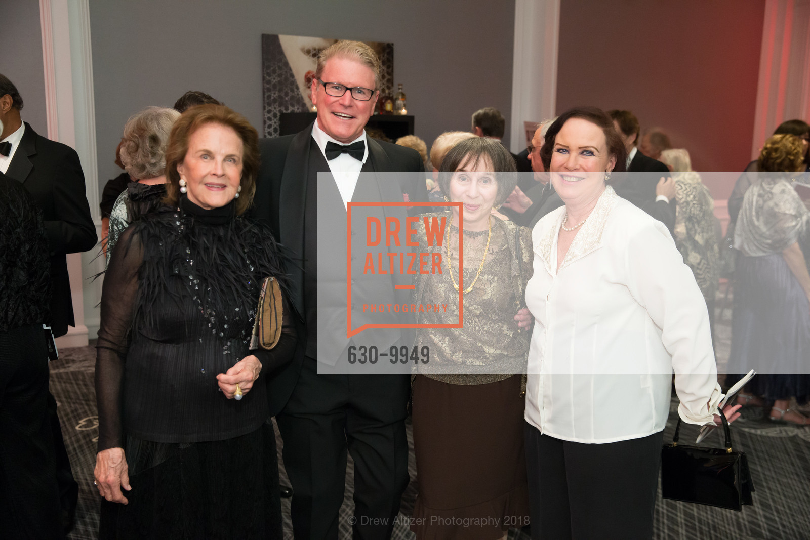 Anita Weissberg, Steven Franceschi, Jeannie Sack, Pamela Lawder, Merola Spring Benefit "Evening of Mystery", Ritz Carlton, San Francisco. 600 Stockton Street, San Francisco, CA 94108, April 7th, 2018, Photo #630-9949 Anita Weissberg, Steven Franceschi, Jeannie Sack, Pamela Lawder, Photo #630-9949