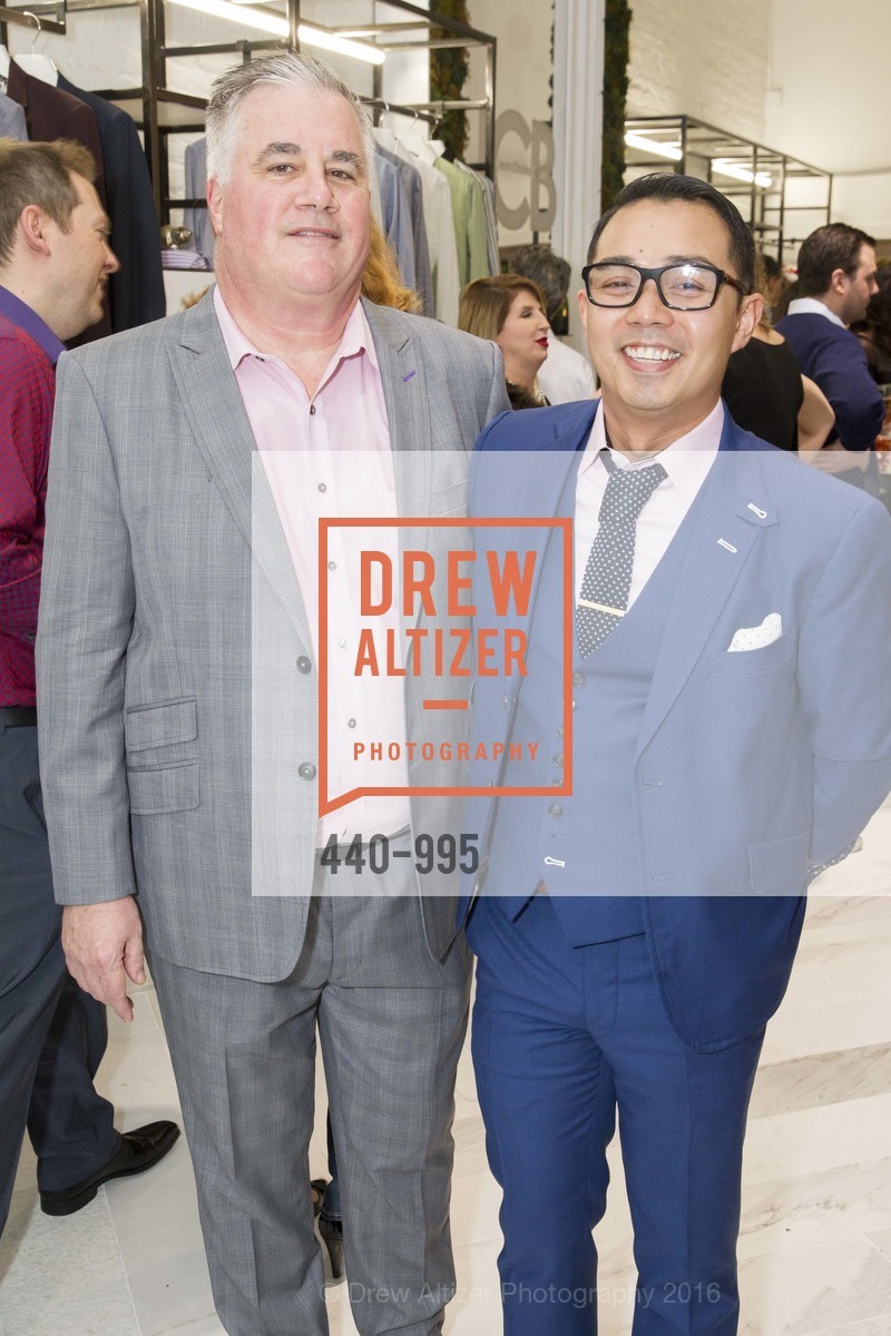 Peter Goetze, Mark Anthony Cruz, JAKE Grand Opening, Jake. 619 Sansome St, March 3rd, 2016, Photo #440-995 Peter Goetze, Mark Anthony Cruz, Photo #440-995