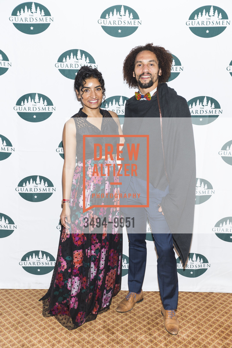 Anarghya Vardhana, JJ Jackson, 42nd Annual San Francisco Guardsmen Wine Auction 2018, The Palace Hotel. 2 New Montgomery St, San Francisco, CA, April 7th, 2018, Photo #3494-9951 Anarghya Vardhana, JJ Jackson, Photo #3494-9951