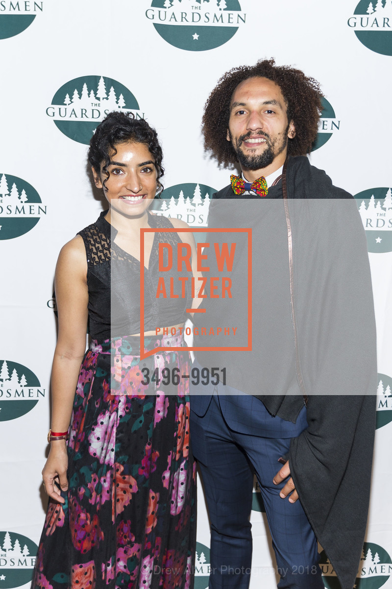 Anarghya Vardhana, JJ Jackson, 42nd Annual San Francisco Guardsmen Wine Auction 2018, The Palace Hotel. 2 New Montgomery St, San Francisco, CA, April 7th, 2018, Photo #3496-9951 Anarghya Vardhana, JJ Jackson, Photo #3496-9951