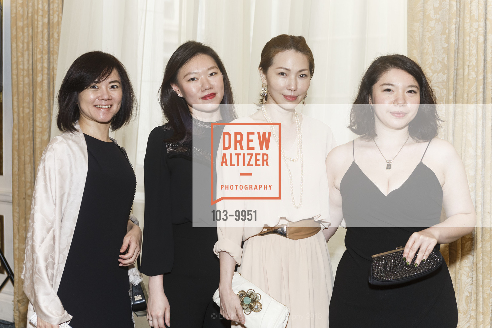 Lily Wang, Karen Shih, 42nd Annual San Francisco Guardsmen Wine Auction 2018, The Palace Hotel. 2 New Montgomery St, San Francisco, CA, April 7th, 2018, Photo #103-9951 Lily Wang, Karen Shih, Photo #103-9951