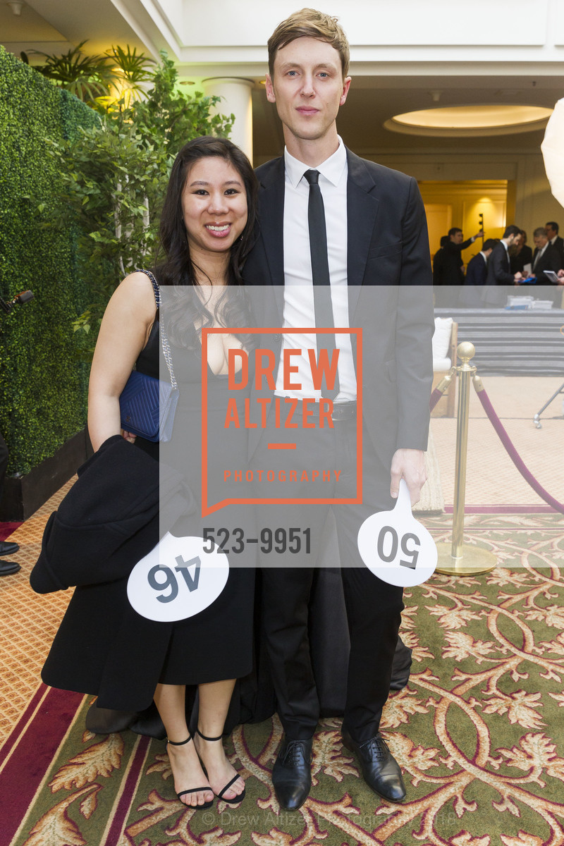 Jennifer Hom, Craig Biedler, 42nd Annual San Francisco Guardsmen Wine Auction 2018, The Palace Hotel. 2 New Montgomery St, San Francisco, CA, April 7th, 2018, Photo #523-9951 Jennifer Hom, Craig Biedler, Photo #523-9951