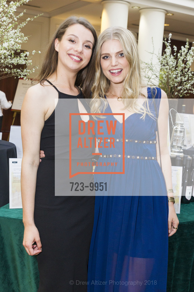 Josie Lucier, Sabine Kelly, 42nd Annual San Francisco Guardsmen Wine Auction 2018, The Palace Hotel. 2 New Montgomery St, San Francisco, CA, April 7th, 2018, Photo #723-9951 Josie Lucier, Sabine Kelly, Photo #723-9951