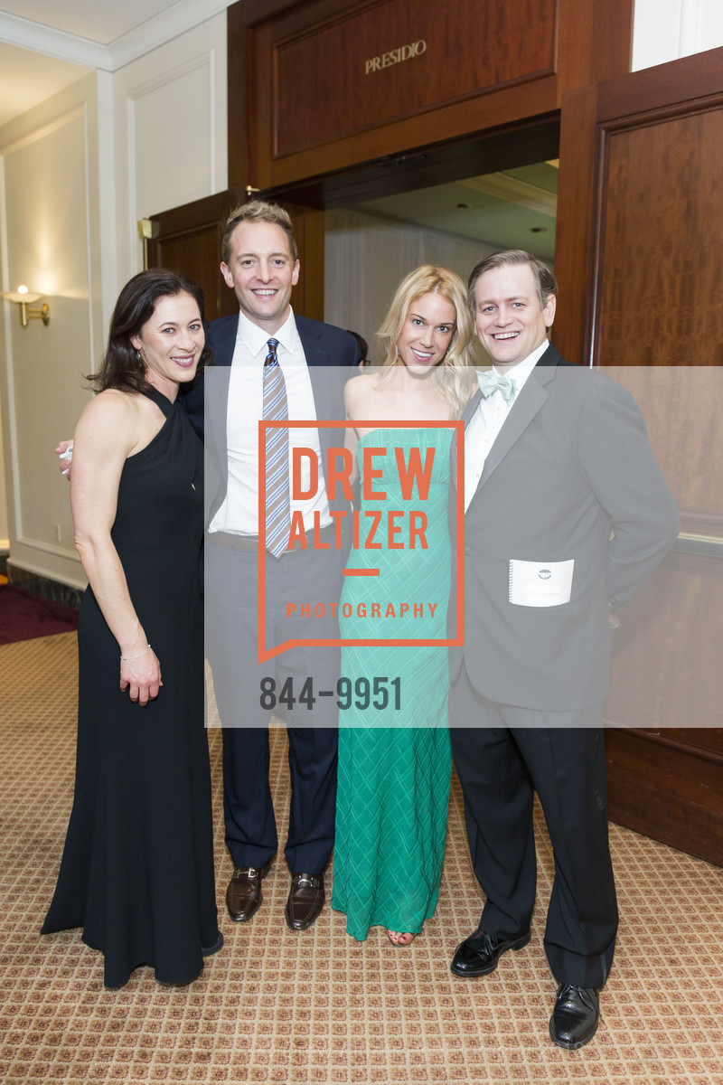 Kate Walker, Alan Walker, Claire Voorhees, David Murray, 42nd Annual San Francisco Guardsmen Wine Auction 2018, The Palace Hotel. 2 New Montgomery St, San Francisco, CA, April 7th, 2018, Photo #844-9951 Kate Walker, Alan Walker, Claire Voorhees, David Murray, Photo #844-9951