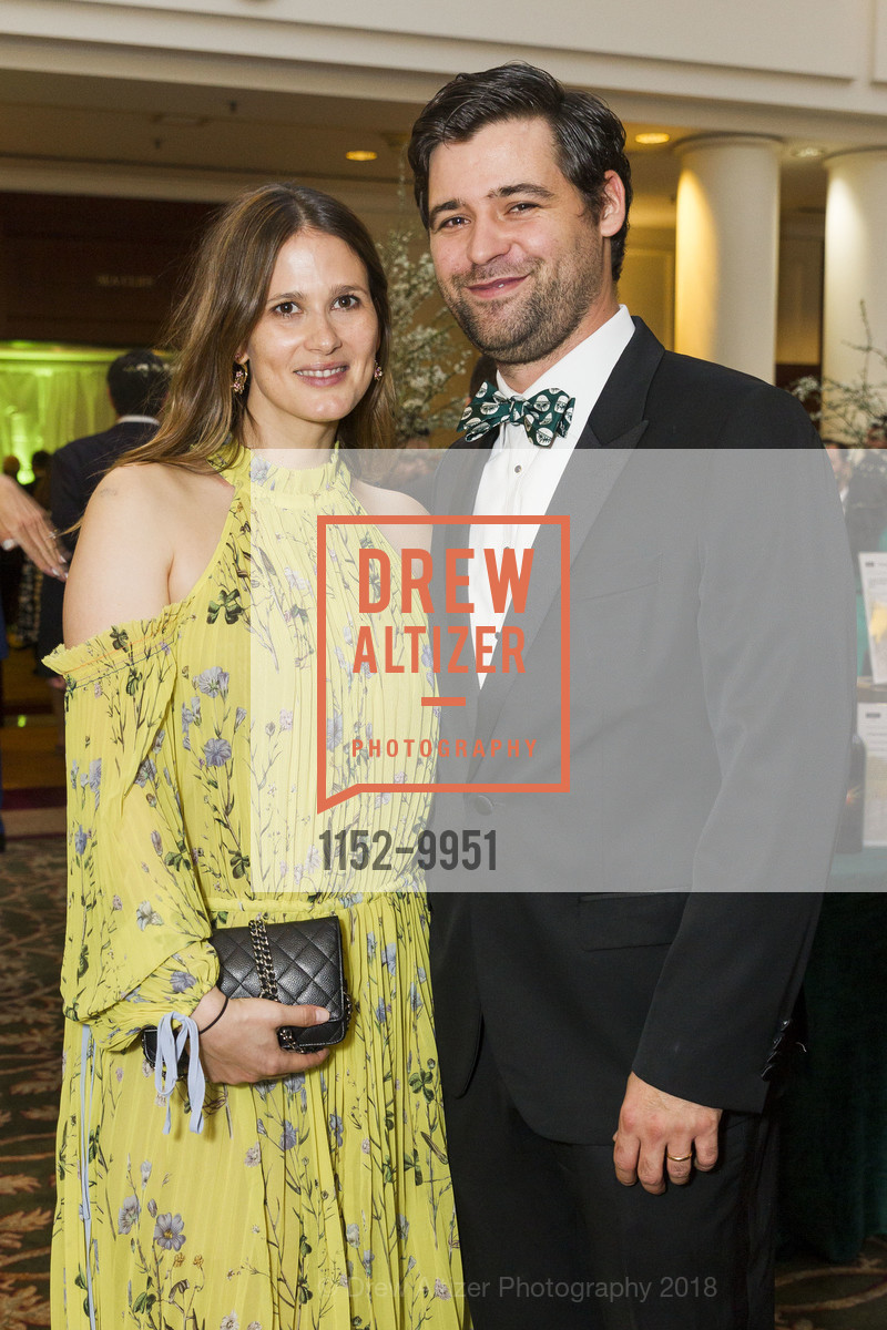 Hannah McKinley, Thomas McKinley, 42nd Annual San Francisco Guardsmen Wine Auction 2018, The Palace Hotel. 2 New Montgomery St, San Francisco, CA, April 7th, 2018, Photo #1152-9951 Hannah McKinley, Thomas McKinley, Photo #1152-9951