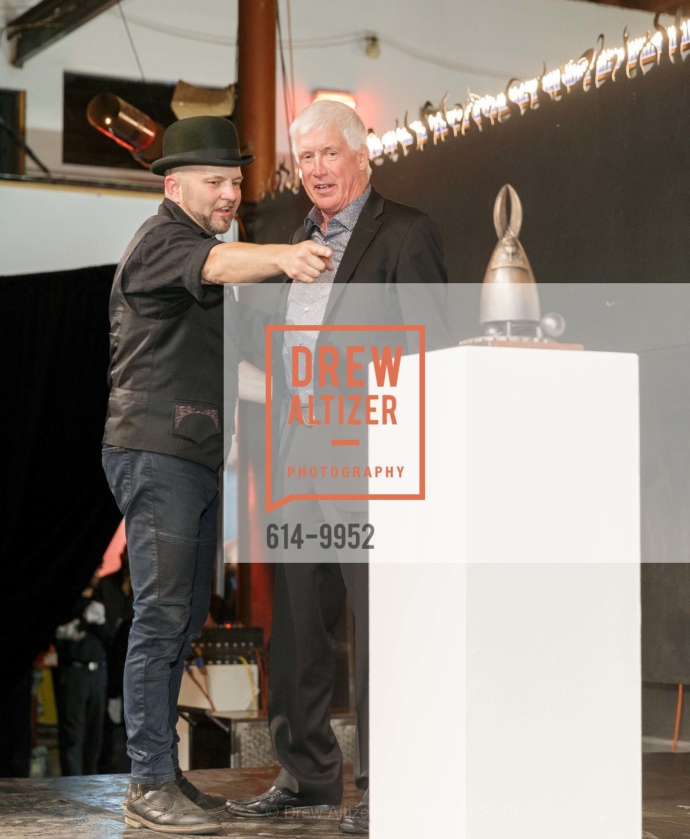 Michael Sturtz, Charles Olson, The Crucible Fire & Light Soirée and Art Auction 2018, The Crucible. 1260 7th Street, April 7th, 2018, Photo #614-9952 Michael Sturtz, Charles Olson, Photo #614-9952