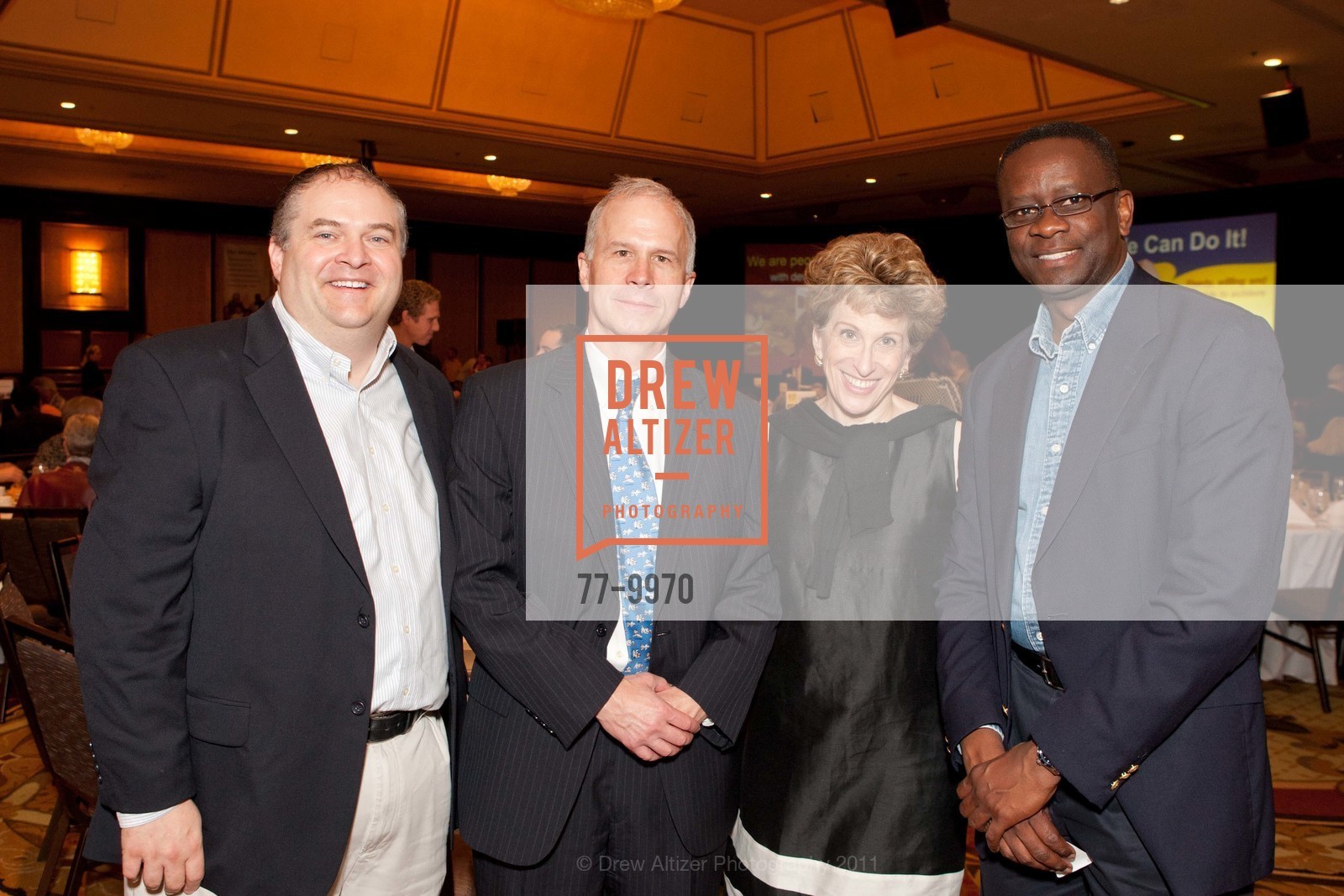 Jim Emerich, Jim Lugannani, Susan Zetzer, Remy Ntshaykolo, The ARC Angel Breakfast, US, October 14th, 2011, Photo #77-9970 Jim Emerich, Jim Lugannani, Susan Zetzer, Remy Ntshaykolo, Photo #77-9970