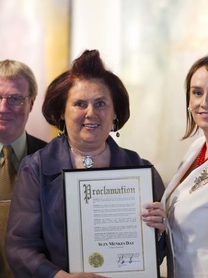 Luncheon to honor Suzy Menkes, fashion editor of International Herald ...