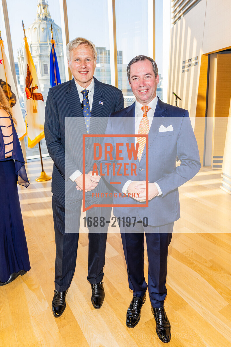 Gerard de Graaf, Prince Guillaume Jean Joseph Marie, EU Day with San Francisco Conservatory of Music, San Francisco Conservatory of Music @ 50 Oak St, SF, CA 94102 US. San Francisco Conservatory of Music @ 50 Oak St, SF, CA 94102 US, May 9th, 2023, Photo #1688-21197-0 Gerard de Graaf, Prince Guillaume Jean Joseph Marie, Photo #1688-21197-0
