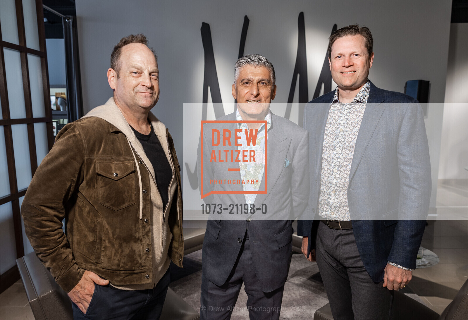 Brett Klenk, George Gewargis, Jonathan Nichols, Neiman Marcus San Francisco hosts Bergdorf Goodman & Neiman Marcus Men's Fashion Director Bruce Pask, Neiman Marcus @ 150 Stockton St, SF, CA 94108 US. Neiman Marcus @ 150 Stockton St, SF, CA 94108 US, May 9th, 2023, Photo #1073-21198-0 Brett Klenk, George Gewargis, Jonathan Nichols, Photo #1073-21198-0