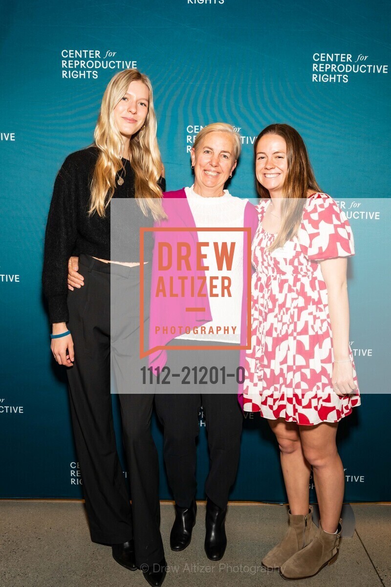 Ava Ford, Ellyn Weisel, Haley Weisel, Center for Reproductive Rights Gala 2023, SFJAZZ @ 201 Franklin St, San Francisco, CA 94102 US. SFJAZZ @ 201 Franklin St, San Francisco, CA 94102 US, Photo #1112-21201-0 Ava Ford, Ellyn Weisel, Haley Weisel, Photo #1112-21201-0