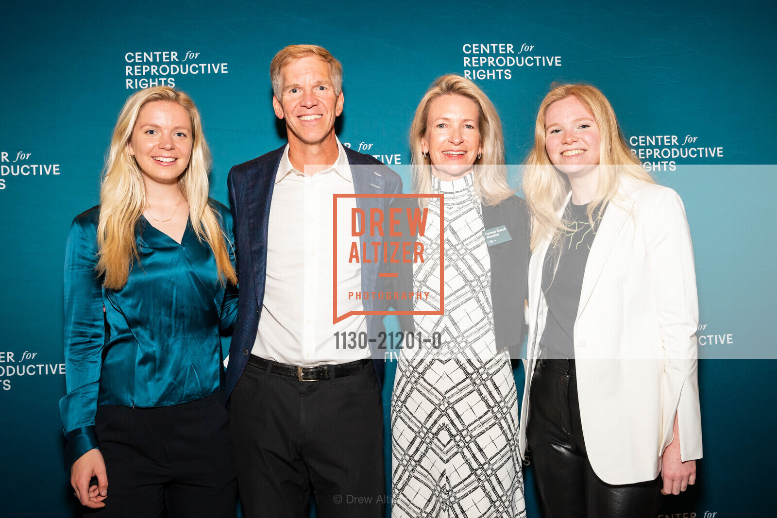 Alex Ritter, Gordon Ritter, Amy Metzler Ritter, Bella Ritter, Center for Reproductive Rights Gala 2023, SFJAZZ @ 201 Franklin St, San Francisco, CA 94102 US. SFJAZZ @ 201 Franklin St, San Francisco, CA 94102 US, Photo #1130-21201-0 Alex Ritter, Gordon Ritter, Amy Metzler Ritter, Bella Ritter, Photo #1130-21201-0