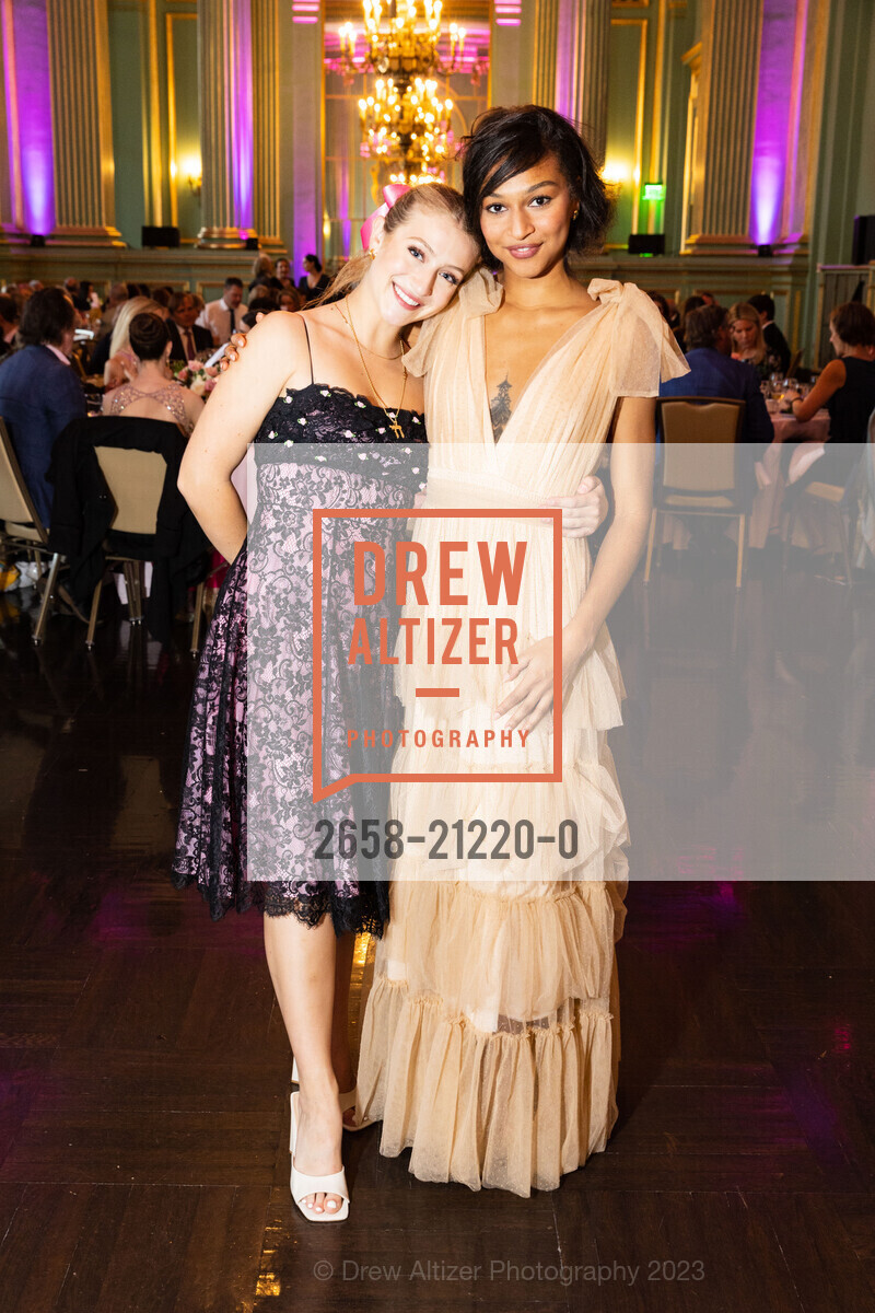 Hanna Persky, Iva Dixson, Presidio Dance Theater's 25th Anniversary Gala 2023, Herbst Theatre @ 401 Van Ness Ave, SF, CA 94102 US. Herbst Theatre @ 401 Van Ness Ave, SF, CA 94102 US, May 18th, 2023, Photo #2658-21220-0 Hanna Persky, Iva Dixson, Photo #2658-21220-0