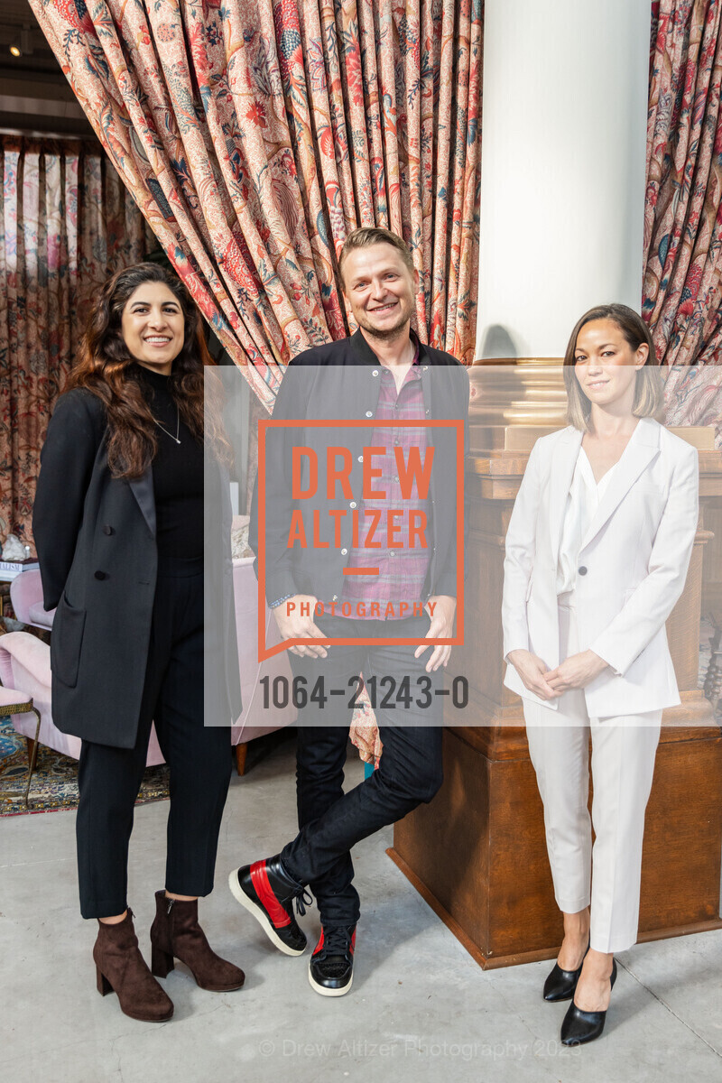 Hannah Peterson, Josh Peters, Saba Zerehi, THE GRADUATES 2023 San Francisco Private Screening Reception, 1401 Howard St, SF, CA 94103 US. 1401 Howard St, SF, CA 94103 US, June 5th, 2023, Photo #1064-21243-0 Hannah Peterson, Josh Peters, Saba Zerehi, Photo #1064-21243-0