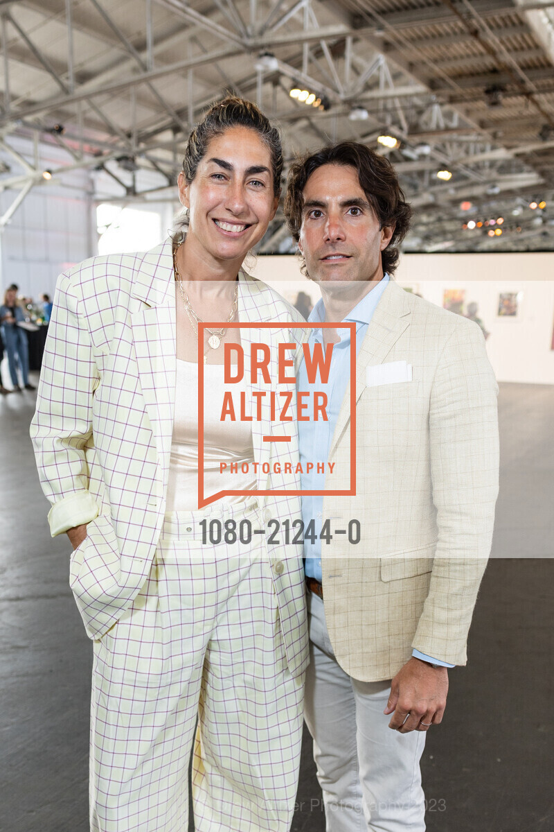 Ana Teresa Fernandez, Andy Perry, Headlands Center for the Arts' 16th Annual Benefit Art Auction 2023, Festival Pavilion @ 38 Fort Mason, SF, CA 94123 US. Festival Pavilion @ 38 Fort Mason, SF, CA 94123 US, June 6th, 2023, Photo #1080-21244-0 Ana Teresa Fernandez, Andy Perry, Photo #1080-21244-0