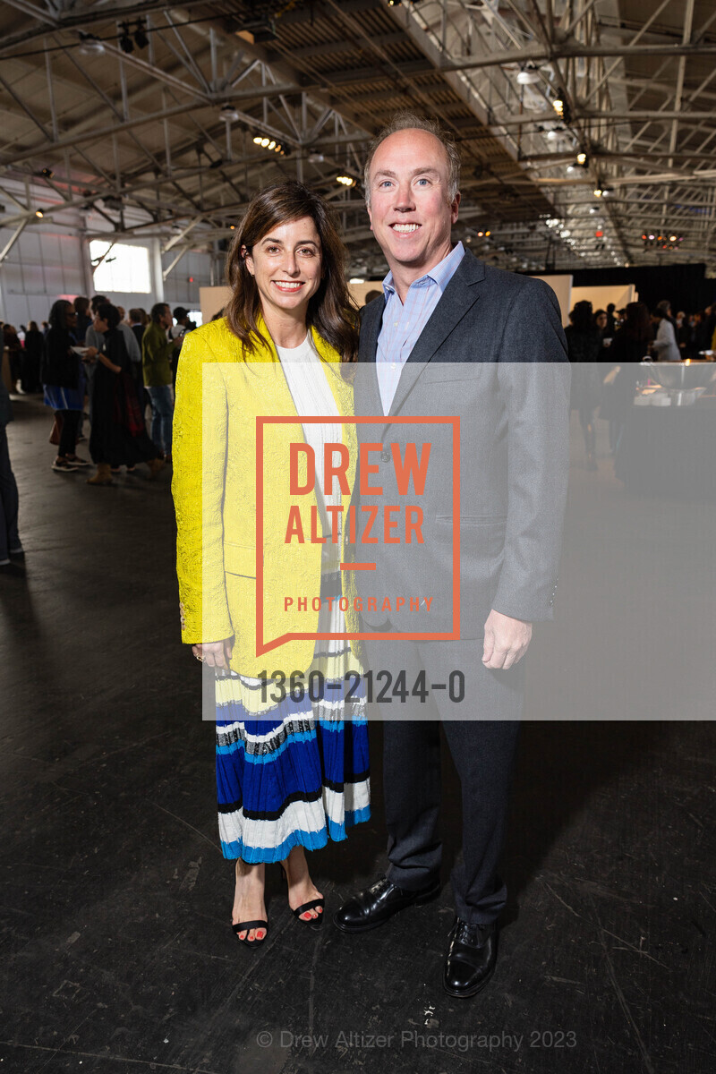 Emily Holt, Colin Saunders, Headlands Center for the Arts' 16th Annual Benefit Art Auction 2023, Festival Pavilion @ 38 Fort Mason, SF, CA 94123 US. Festival Pavilion @ 38 Fort Mason, SF, CA 94123 US, June 6th, 2023, Photo #1360-21244-0 Emily Holt, Colin Saunders, Photo #1360-21244-0