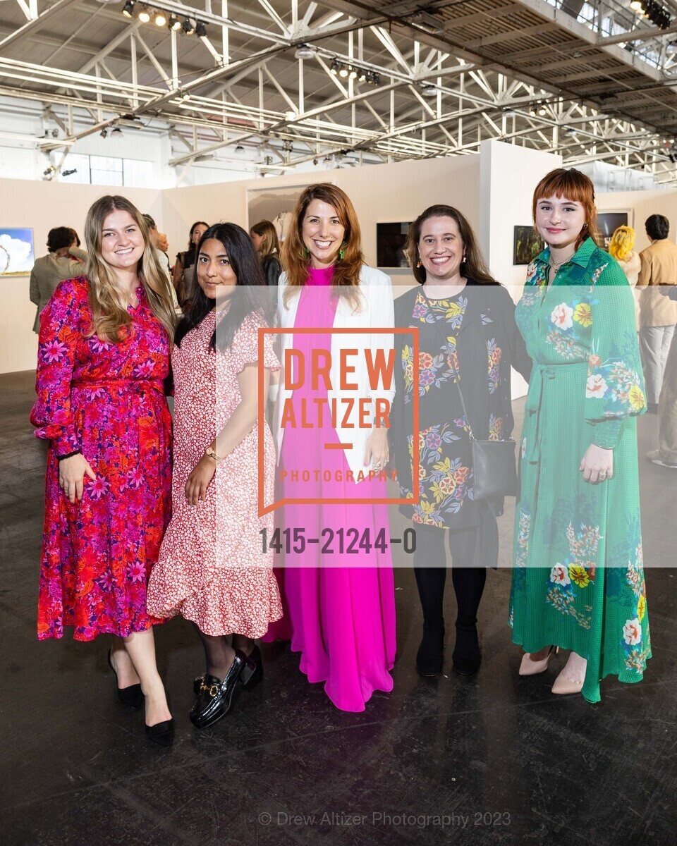 Sloane Black, Jazmine Jurado, Melanie Ross, Morgan Trumbull, Alex Ehmer, Headlands Center for the Arts' 16th Annual Benefit Art Auction 2023, Festival Pavilion @ 38 Fort Mason, SF, CA 94123 US. Festival Pavilion @ 38 Fort Mason, SF, CA 94123 US, June 6th, 2023, Photo #1415-21244-0 Sloane Black, Jazmine Jurado, Melanie Ross, Morgan Trumbull, Alex Ehmer, Photo #1415-21244-0