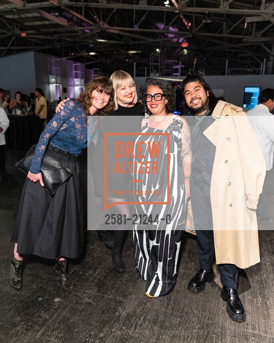 Louisa Elsgrove, Alexis Gordon, Kija Lucas, TJ Policarpio, Headlands Center for the Arts' 16th Annual Benefit Art Auction 2023, Festival Pavilion @ 38 Fort Mason, SF, CA 94123 US. Festival Pavilion @ 38 Fort Mason, SF, CA 94123 US, June 6th, 2023, Photo #2581-21244-0 Louisa Elsgrove, Alexis Gordon, Kija Lucas, TJ Policarpio, Photo #2581-21244-0