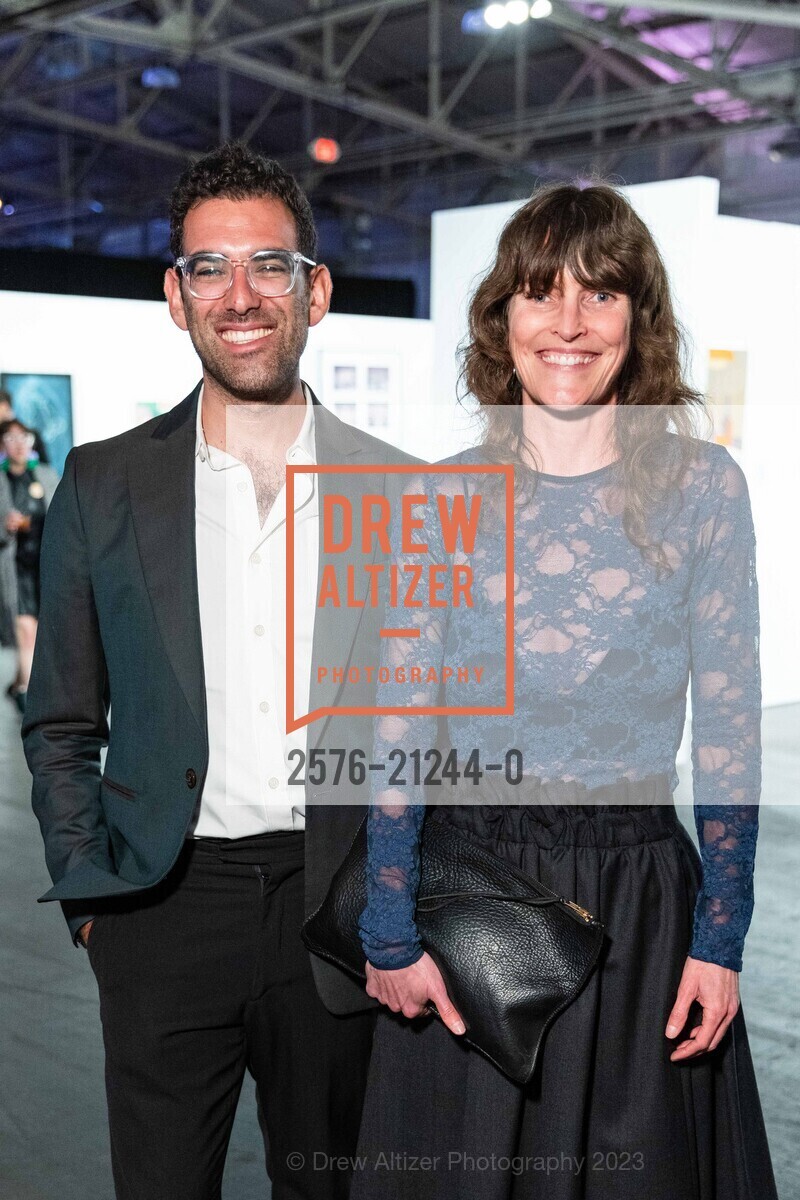 Luke Sokolski, Lisa Ellsworth, Headlands Center for the Arts' 16th Annual Benefit Art Auction 2023, Festival Pavilion @ 38 Fort Mason, SF, CA 94123 US. Festival Pavilion @ 38 Fort Mason, SF, CA 94123 US, June 6th, 2023, Photo #2576-21244-0 Luke Sokolski, Lisa Ellsworth, Photo #2576-21244-0