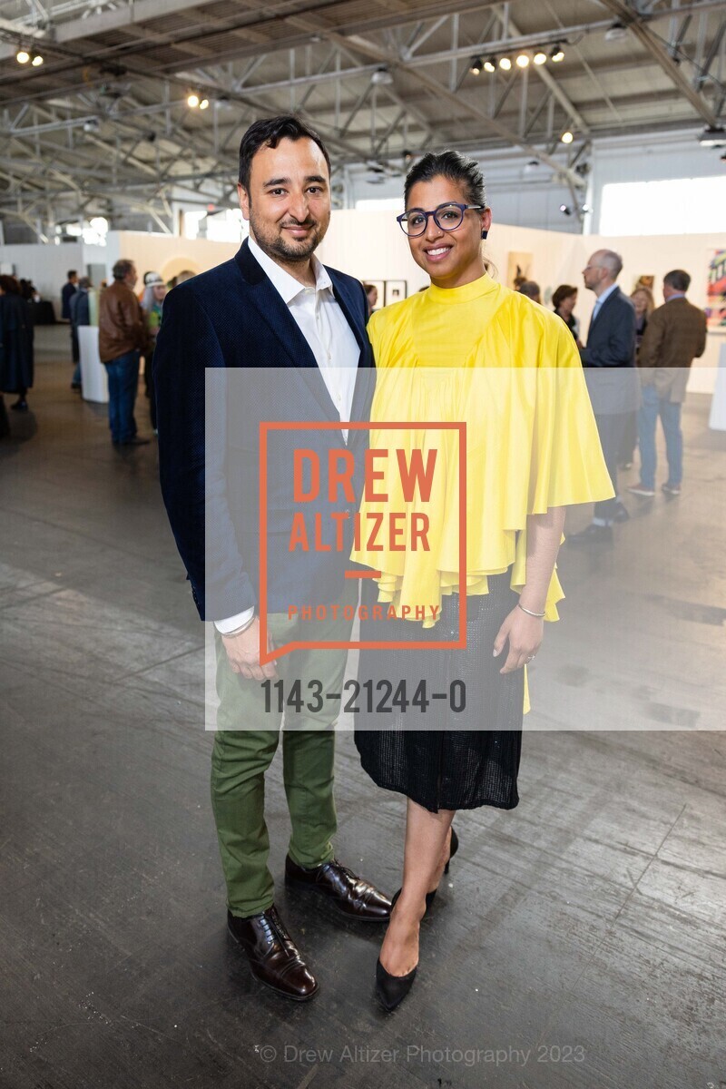 Raj Tut, Rupy C Tut, Headlands Center for the Arts' 16th Annual Benefit Art Auction 2023, Festival Pavilion @ 38 Fort Mason, SF, CA 94123 US. Festival Pavilion @ 38 Fort Mason, SF, CA 94123 US, June 6th, 2023, Photo #1143-21244-0 Raj Tut, Rupy C Tut, Photo #1143-21244-0