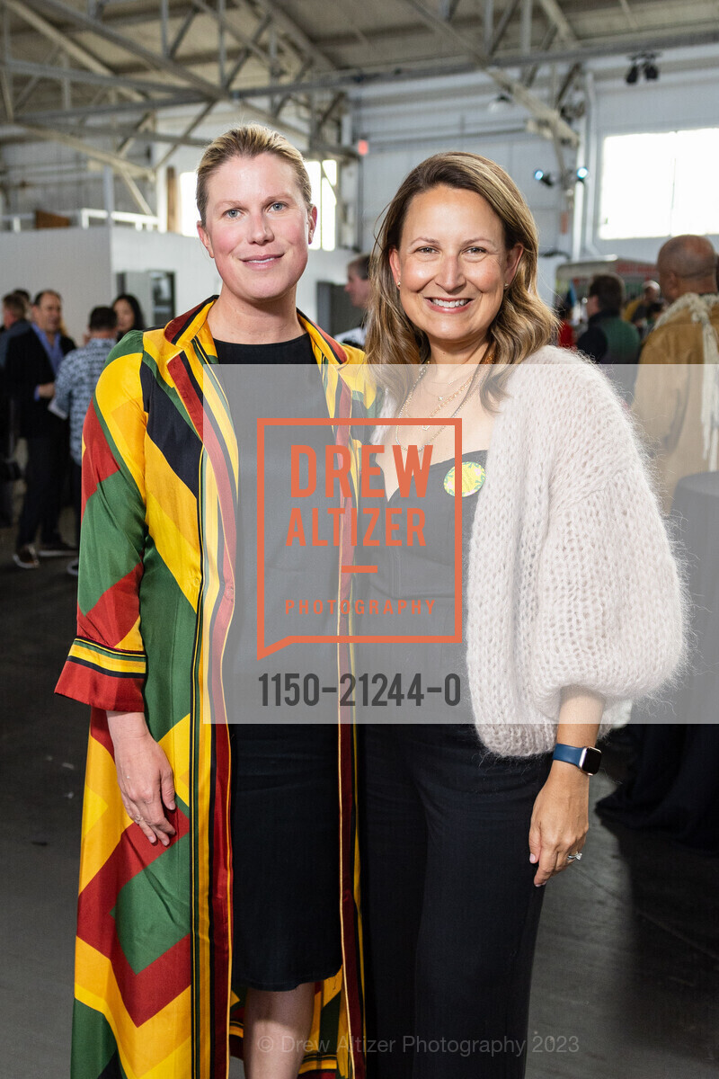 Sarah Wendell Sherrill, Lauren Ryan, Headlands Center for the Arts' 16th Annual Benefit Art Auction 2023, Festival Pavilion @ 38 Fort Mason, SF, CA 94123 US. Festival Pavilion @ 38 Fort Mason, SF, CA 94123 US, June 6th, 2023, Photo #1150-21244-0 Sarah Wendell Sherrill, Lauren Ryan, Photo #1150-21244-0