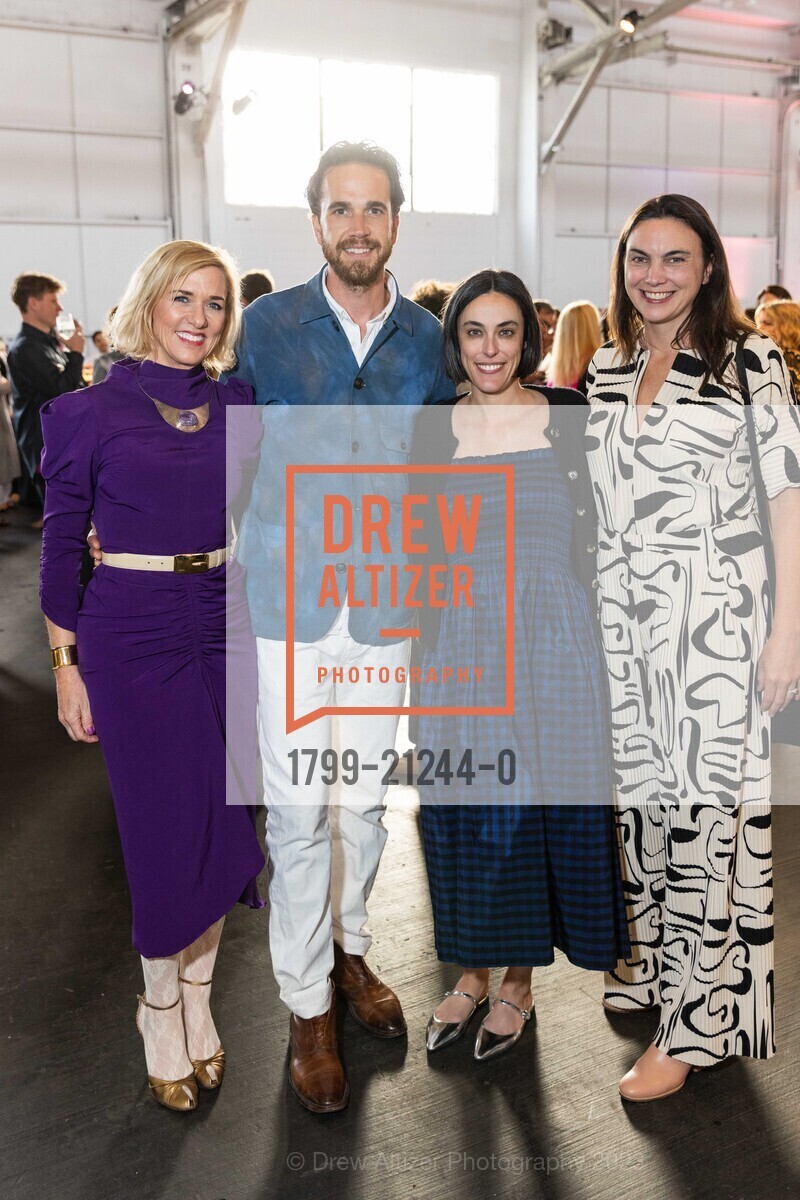 Lara Deem, Will Armenta, Joy Armenta, McKay McFadden, Headlands Center for the Arts' 16th Annual Benefit Art Auction 2023, Festival Pavilion @ 38 Fort Mason, SF, CA 94123 US. Festival Pavilion @ 38 Fort Mason, SF, CA 94123 US, June 6th, 2023, Photo #1799-21244-0 Lara Deem, Will Armenta, Joy Armenta, McKay McFadden, Photo #1799-21244-0