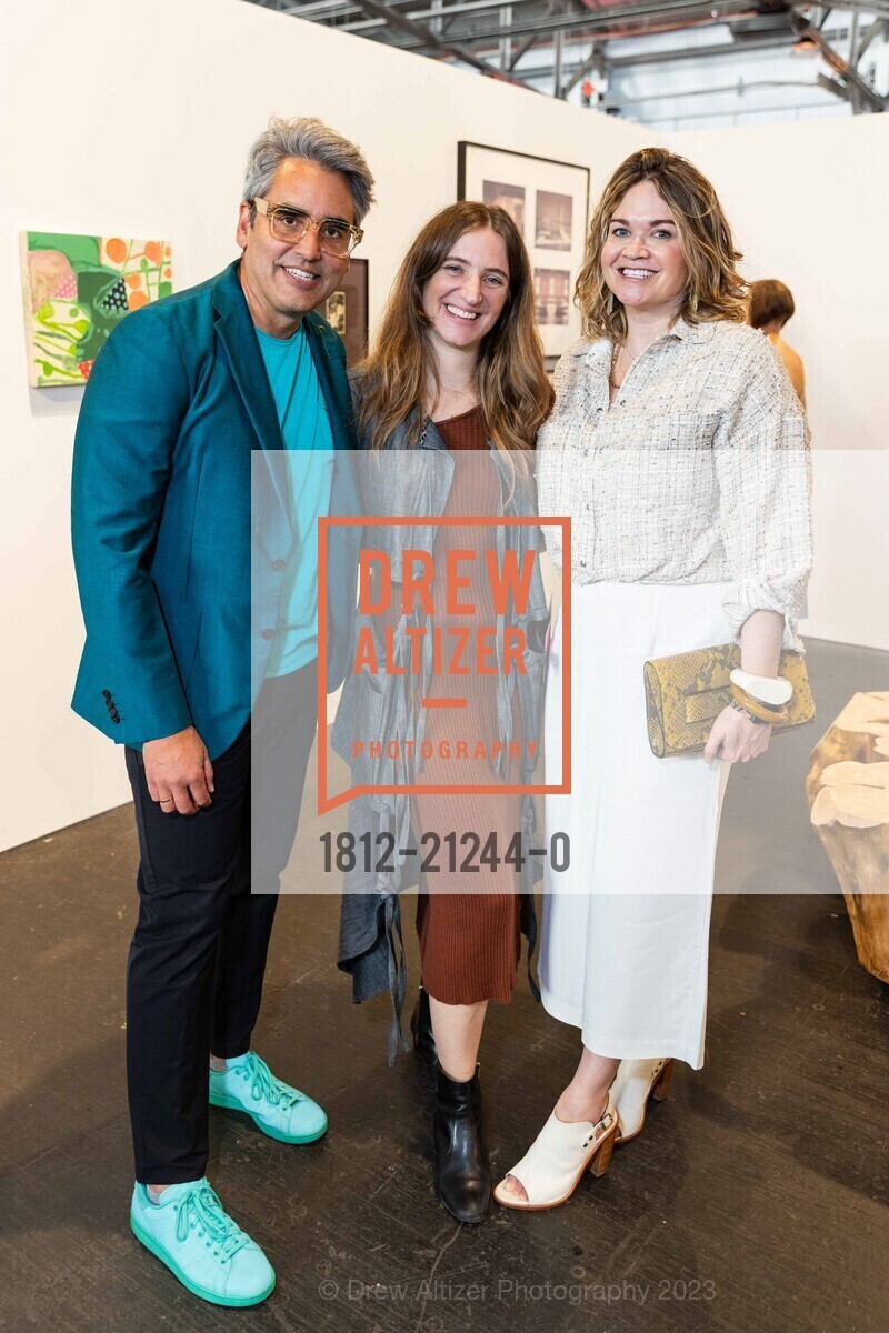 Bruce Damonte, Amy Freeberg, Allison Damonte, Headlands Center for the Arts' 16th Annual Benefit Art Auction 2023, Festival Pavilion @ 38 Fort Mason, SF, CA 94123 US. Festival Pavilion @ 38 Fort Mason, SF, CA 94123 US, June 6th, 2023, Photo #1812-21244-0 Bruce Damonte, Amy Freeberg, Allison Damonte, Photo #1812-21244-0