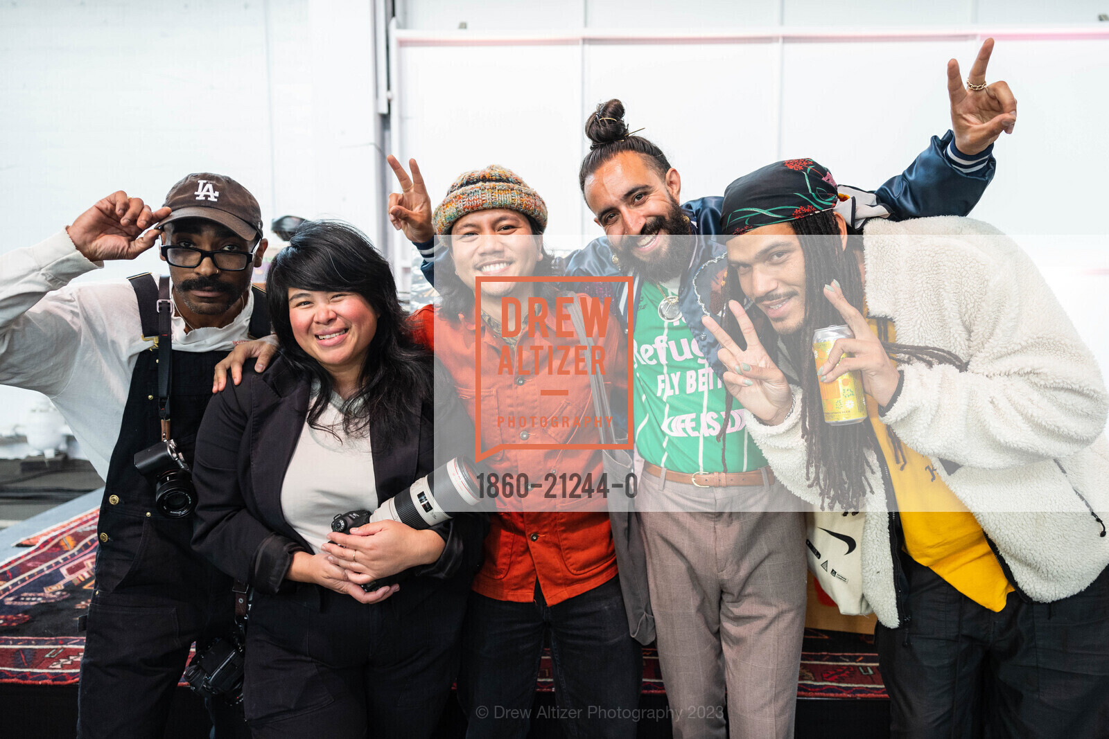 Daryl Graves, Myleen Hollero, Daniel Del Rosario, Emu Singh, Headlands Center for the Arts' 16th Annual Benefit Art Auction 2023, Festival Pavilion @ 38 Fort Mason, SF, CA 94123 US. Festival Pavilion @ 38 Fort Mason, SF, CA 94123 US, June 6th, 2023, Photo #1860-21244-0 Daryl Graves, Myleen Hollero, Daniel Del Rosario, Emu Singh, Photo #1860-21244-0