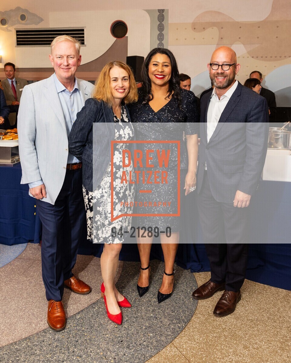 John Gruwell, Lisa Gruwell, London Breed, Rafael Mandelman, Consular Corps' 4th of July Celebration 2023, Maritime Museum @ 900 Beach St, SF, CA 94109 US. Maritime Museum @ 900 Beach St, SF, CA 94109 US, Photo #94-21289-0 John Gruwell, Lisa Gruwell, London Breed, Rafael Mandelman, Photo #94-21289-0