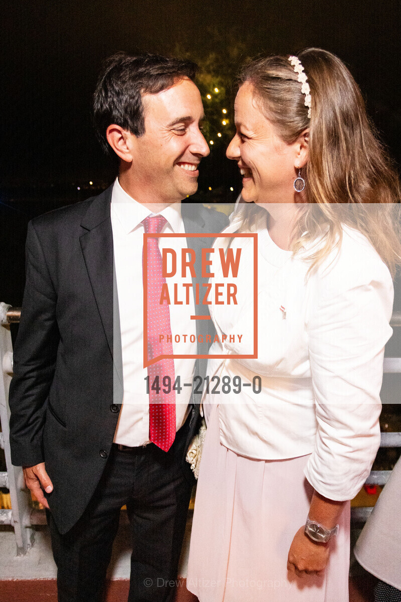 Gerardo Tomas, Isabella Tomas, Consular Corps' 4th of July Celebration 2023, Maritime Museum @ 900 Beach St, SF, CA 94109 US. Maritime Museum @ 900 Beach St, SF, CA 94109 US, Photo #1494-21289-0 Gerardo Tomas, Isabella Tomas, Photo #1494-21289-0